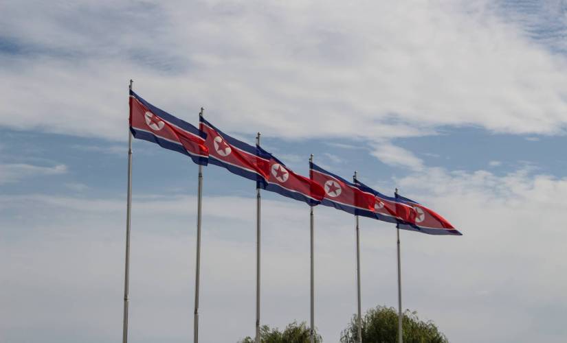 North Korean flag